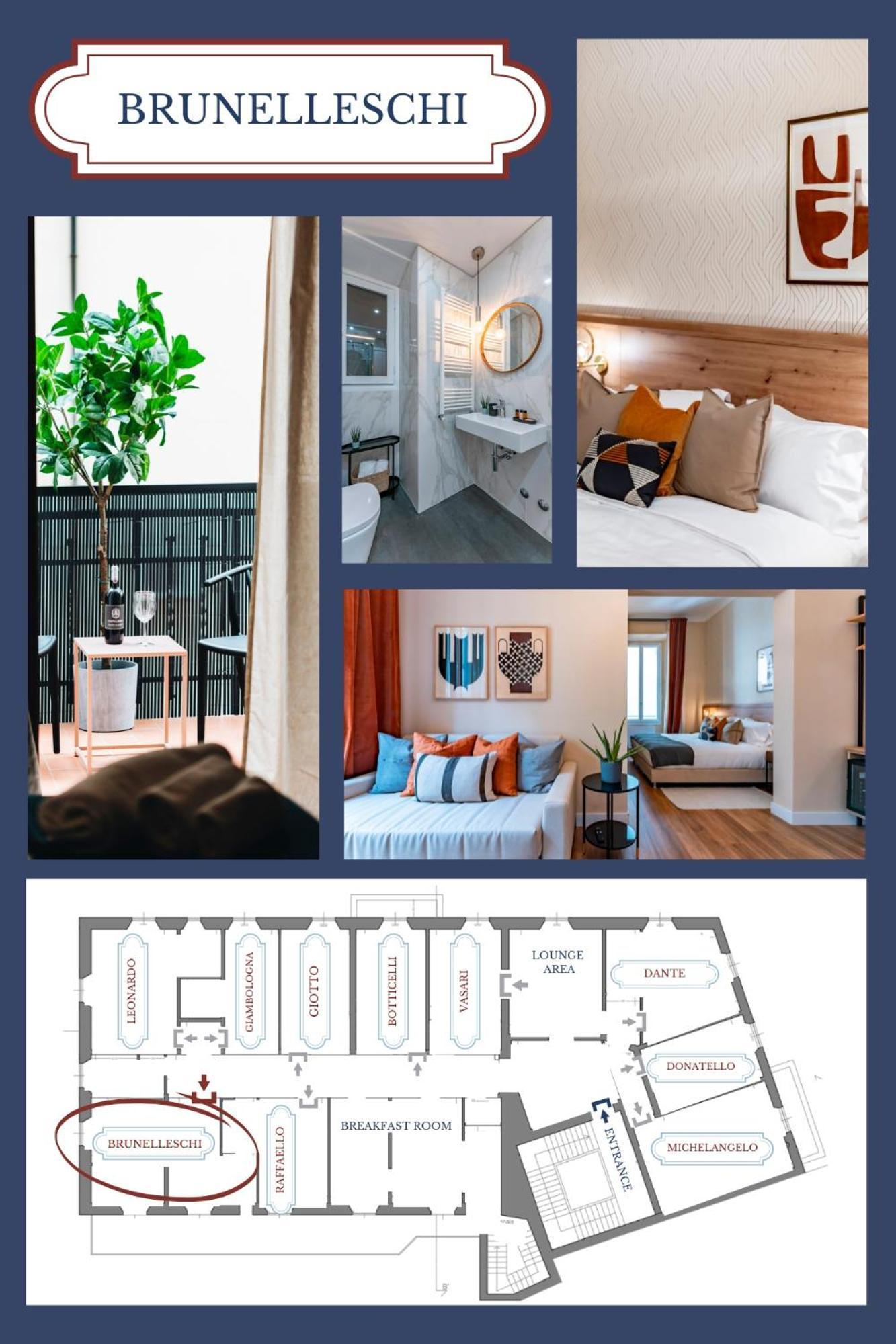 فلورنس Terra Artis Guest House الغرفة الصورة