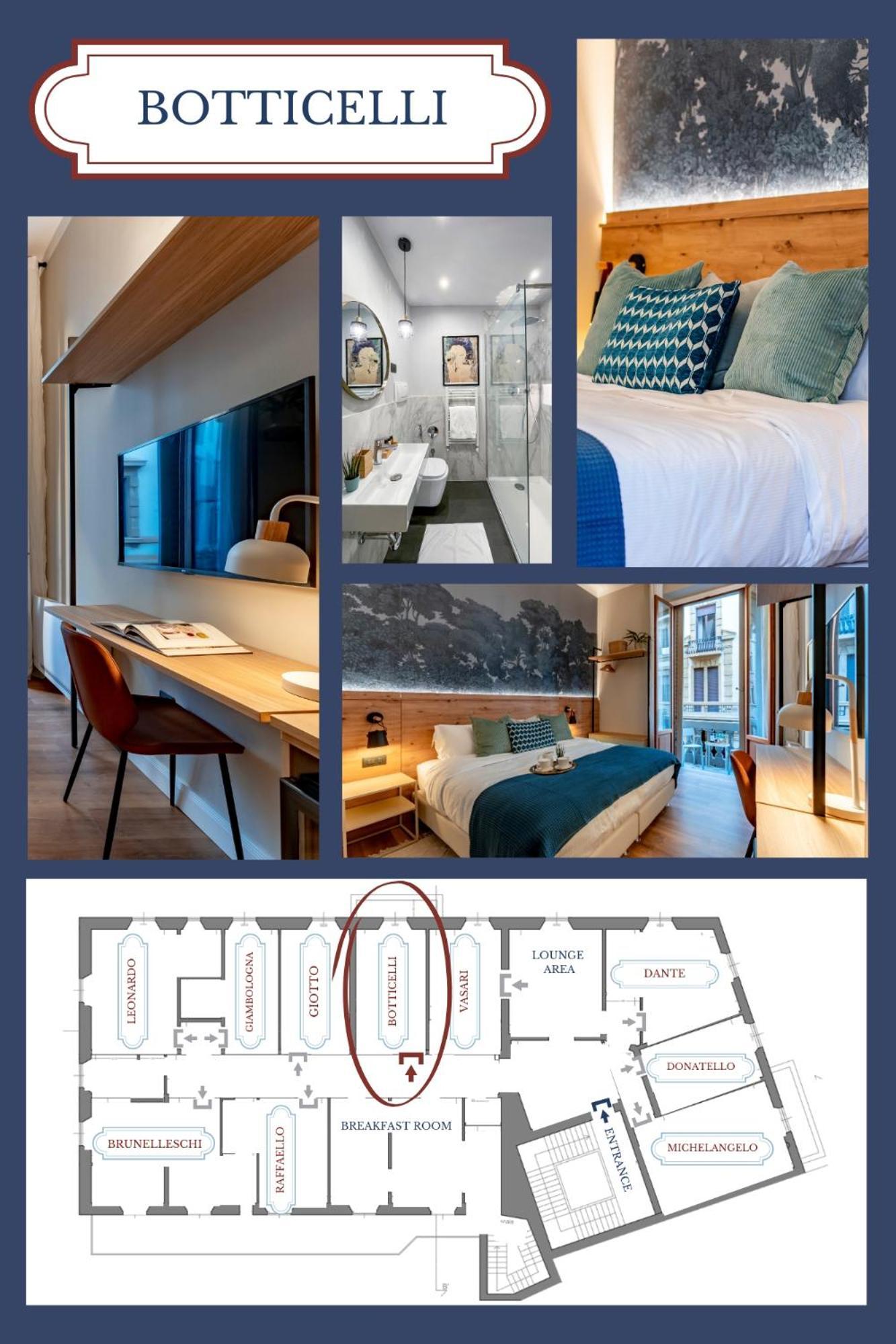 فلورنس Terra Artis Guest House الغرفة الصورة
