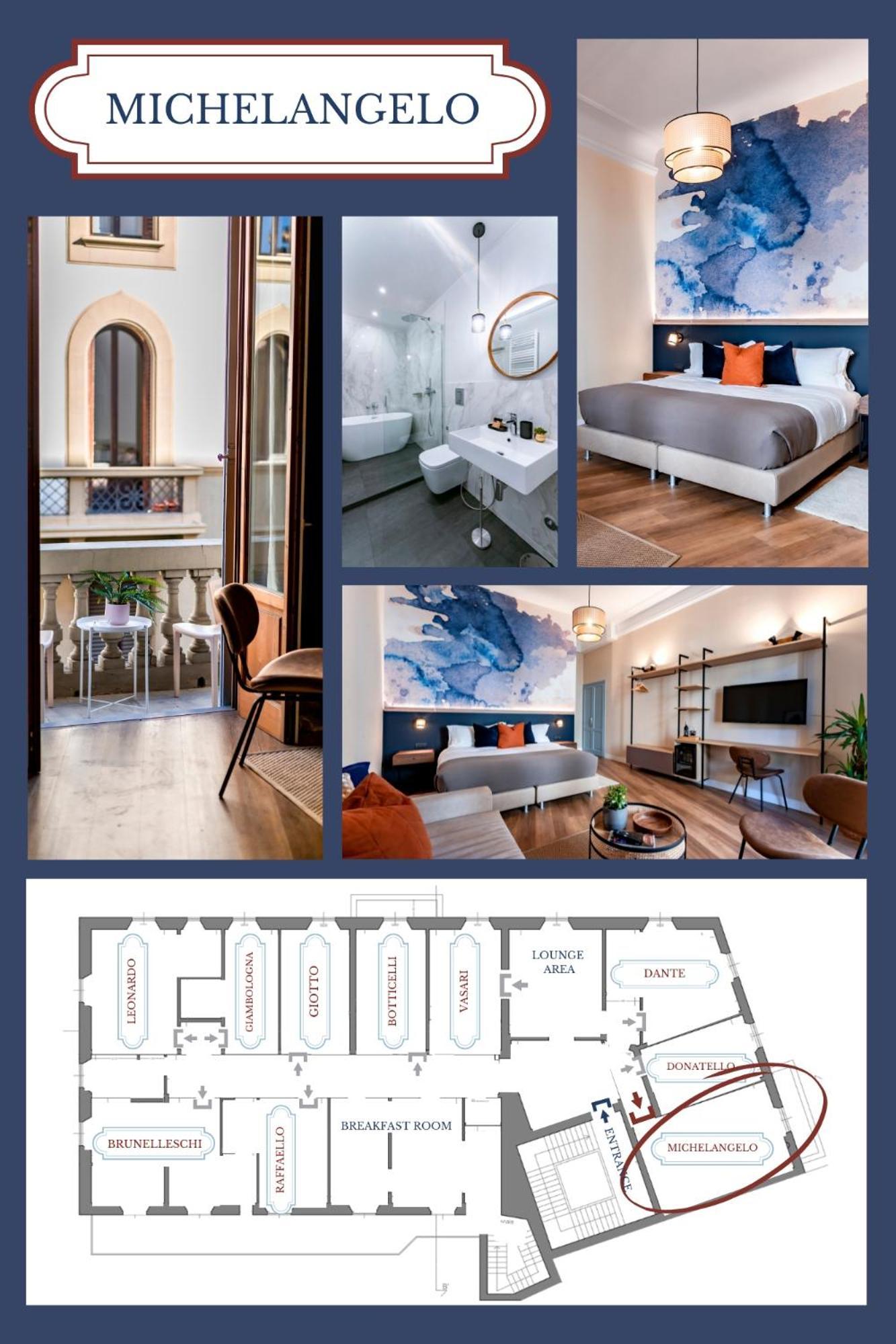 فلورنس Terra Artis Guest House الغرفة الصورة