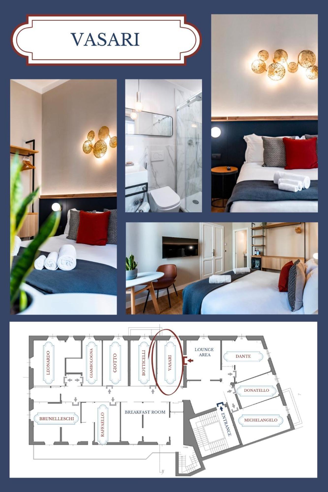 فلورنس Terra Artis Guest House الغرفة الصورة
