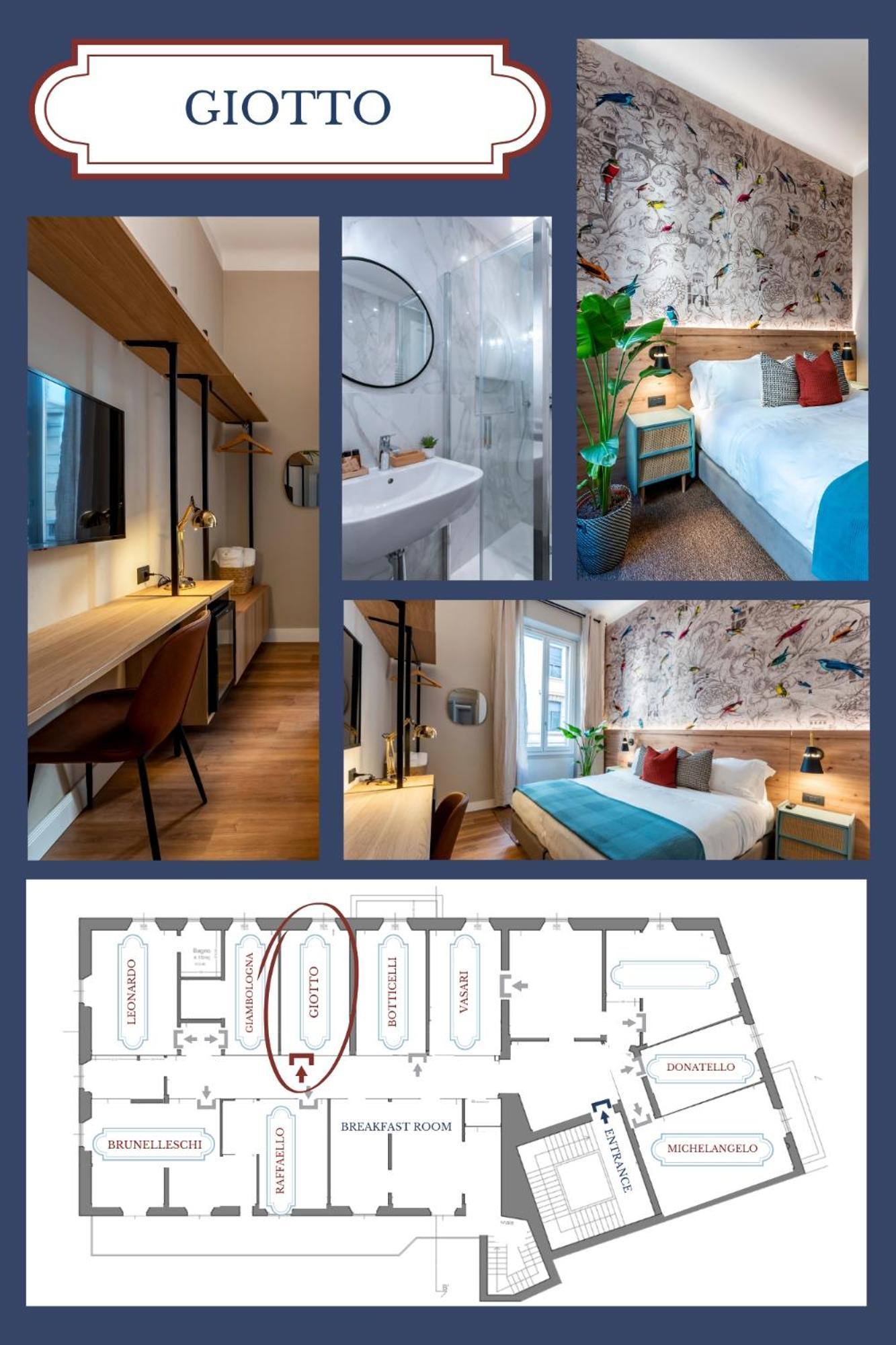 فلورنس Terra Artis Guest House الغرفة الصورة